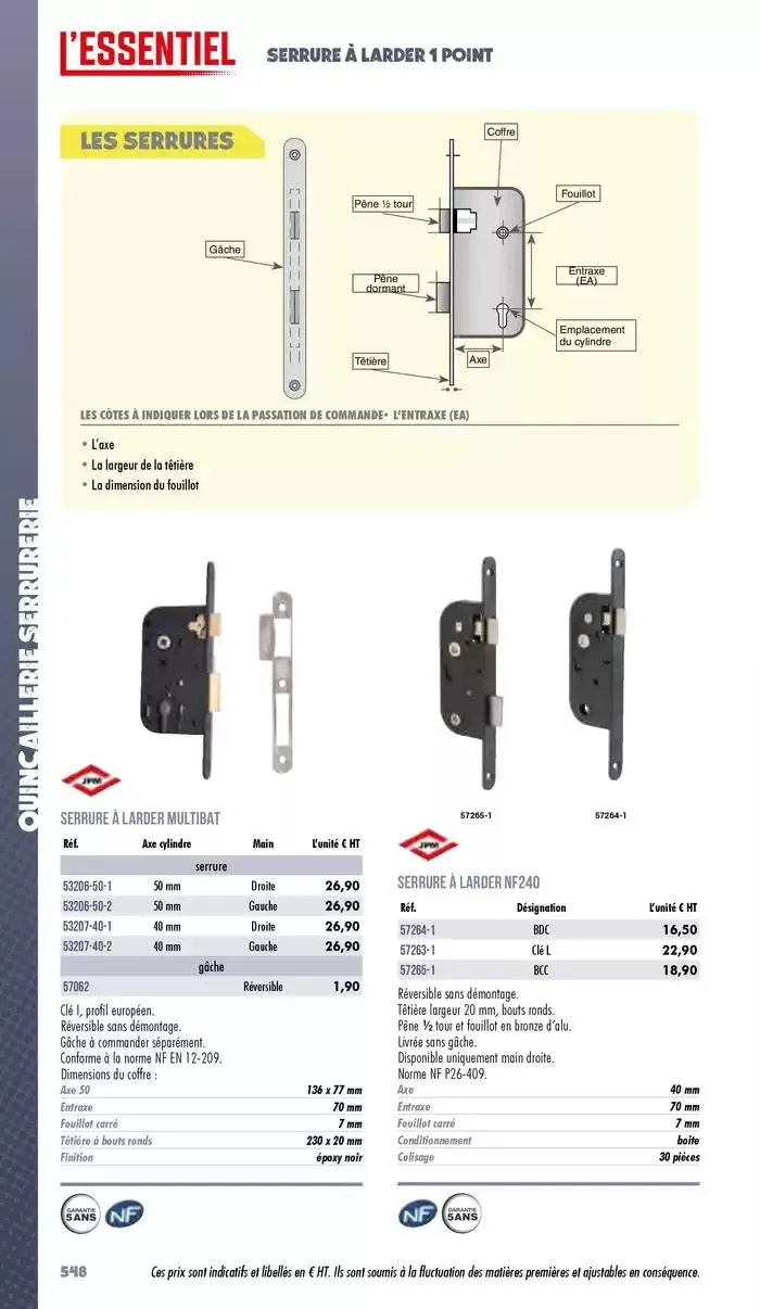 Essentiel Industrie 2025 du 3 janvier au 31 décembre 2025 - Catalogue page 550