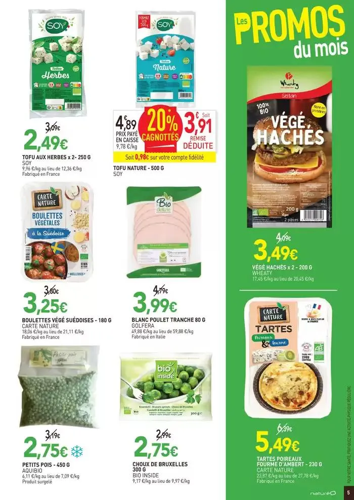 Votre fidélité récompensée sur une sélection de produits du 25 février au 23 mars 2025 - Catalogue page 5