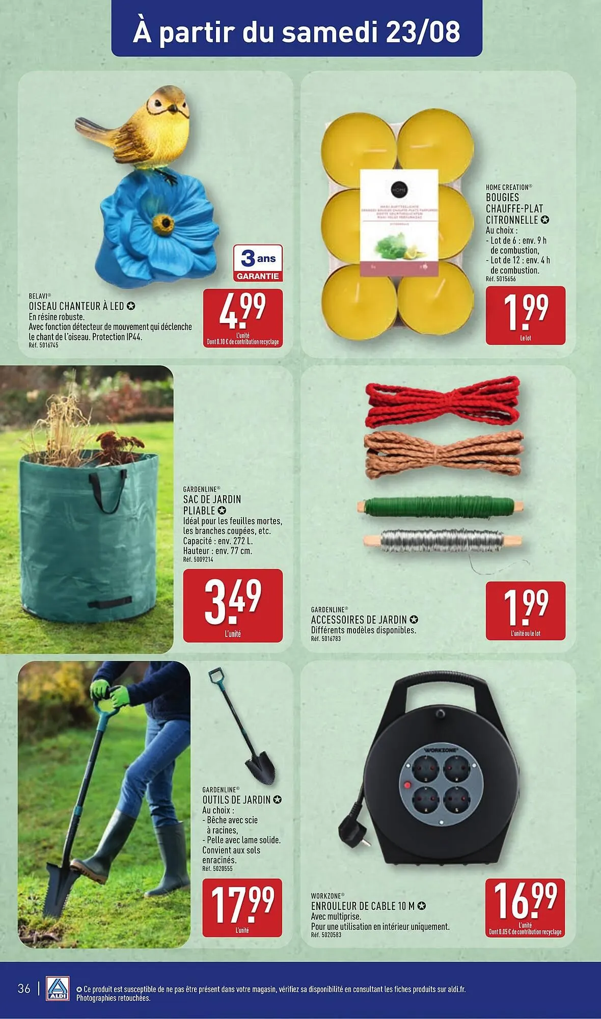 Catalogue ALDI du 19 août au 25 août 2025 - Catalogue page 38