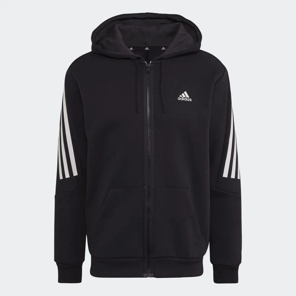 Veste à capuche Adidas Sportswear - Noir/Blanc