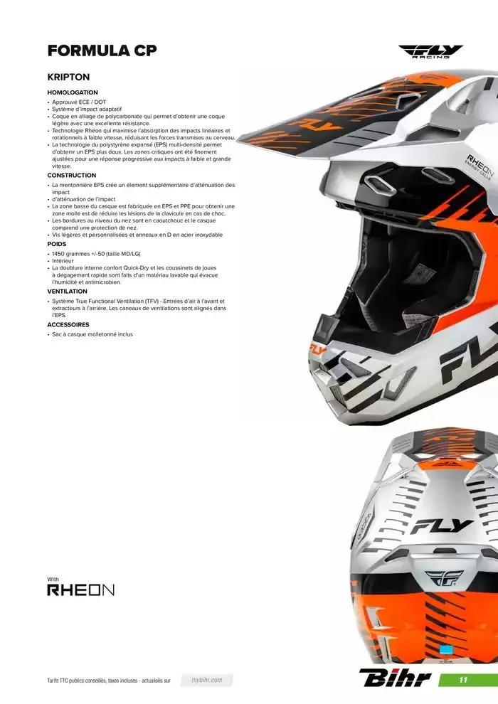 FLY RACING 2025 du 20 novembre au 31 août 2025 - Catalogue page 13