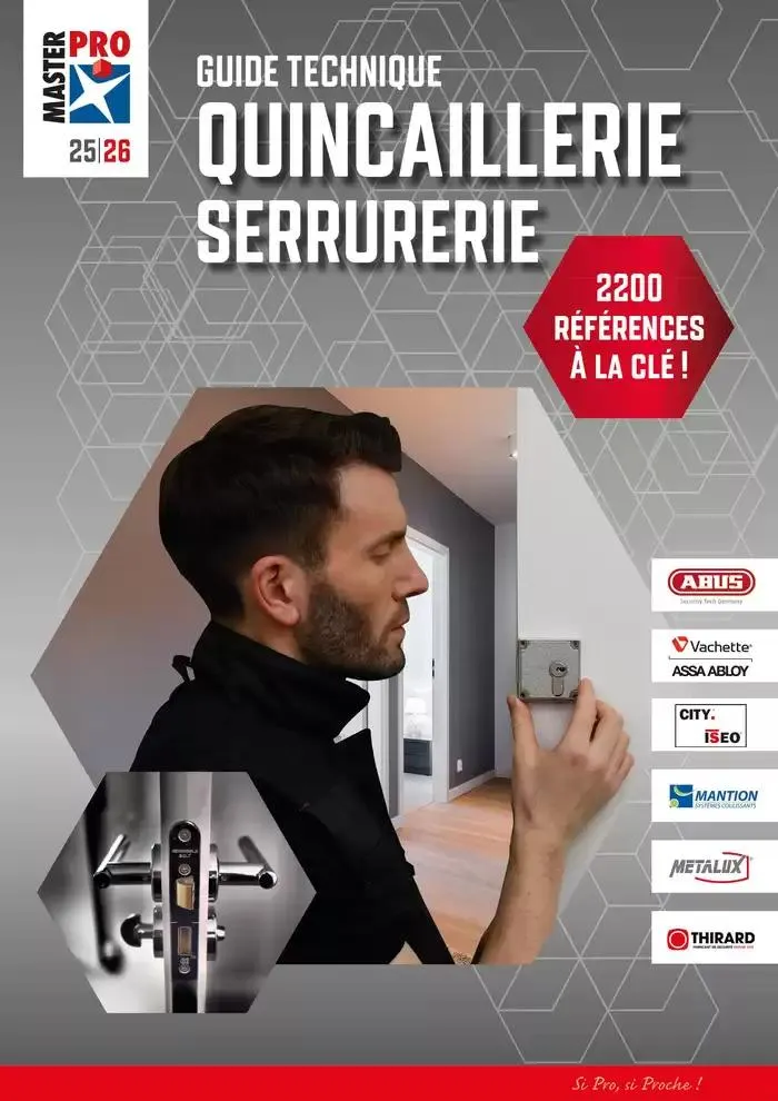 Guide Quincaillerie Serrurerie 2025 - 2026 - 1