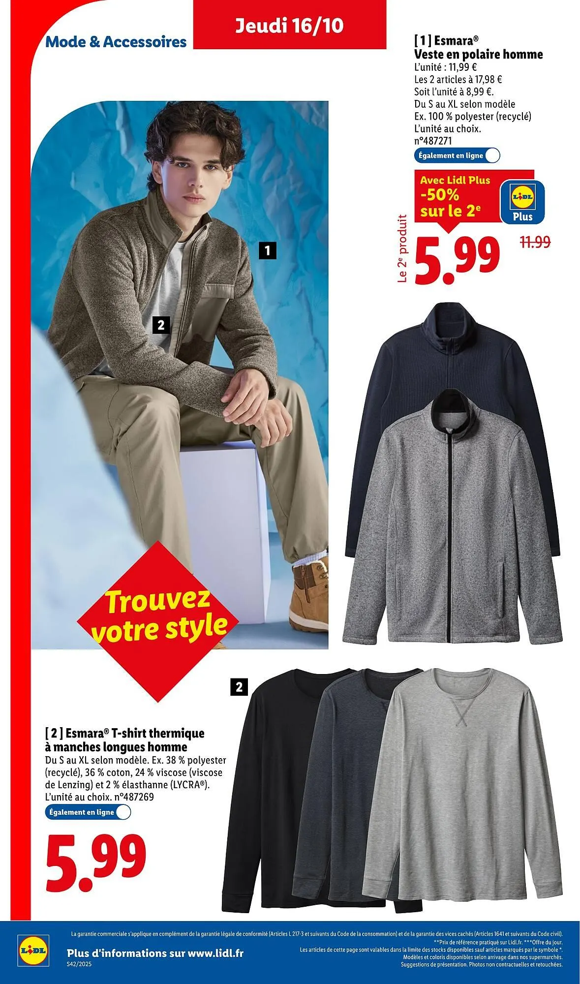 Catalogue Lidl du 16 octobre au 22 octobre 2025 - Catalogue page 38