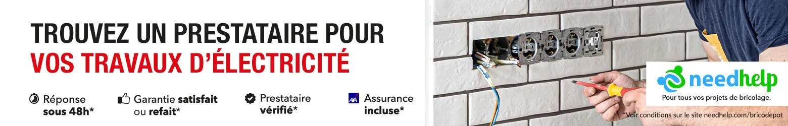 Fil électrique H07VU 2,5 mm² rouge - 100 m