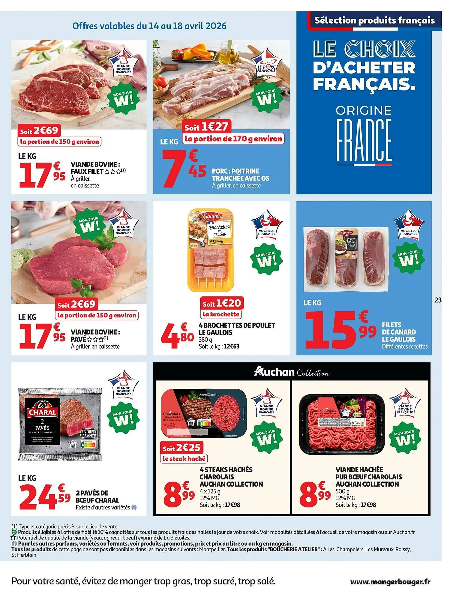 Catalogue Auchan du 14 avril au 20 avril 2026 - Catalogue page 23