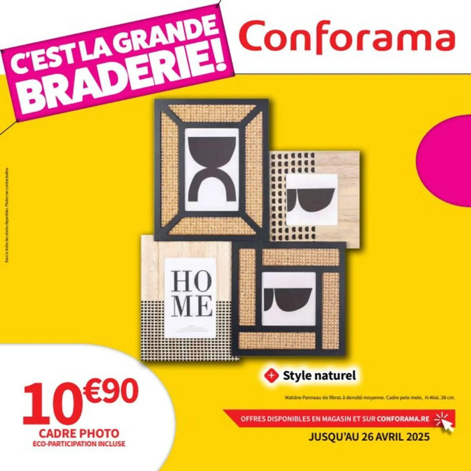 Catalogue Conforama du 18 avril au 26 avril 2025 - Catalogue page 15