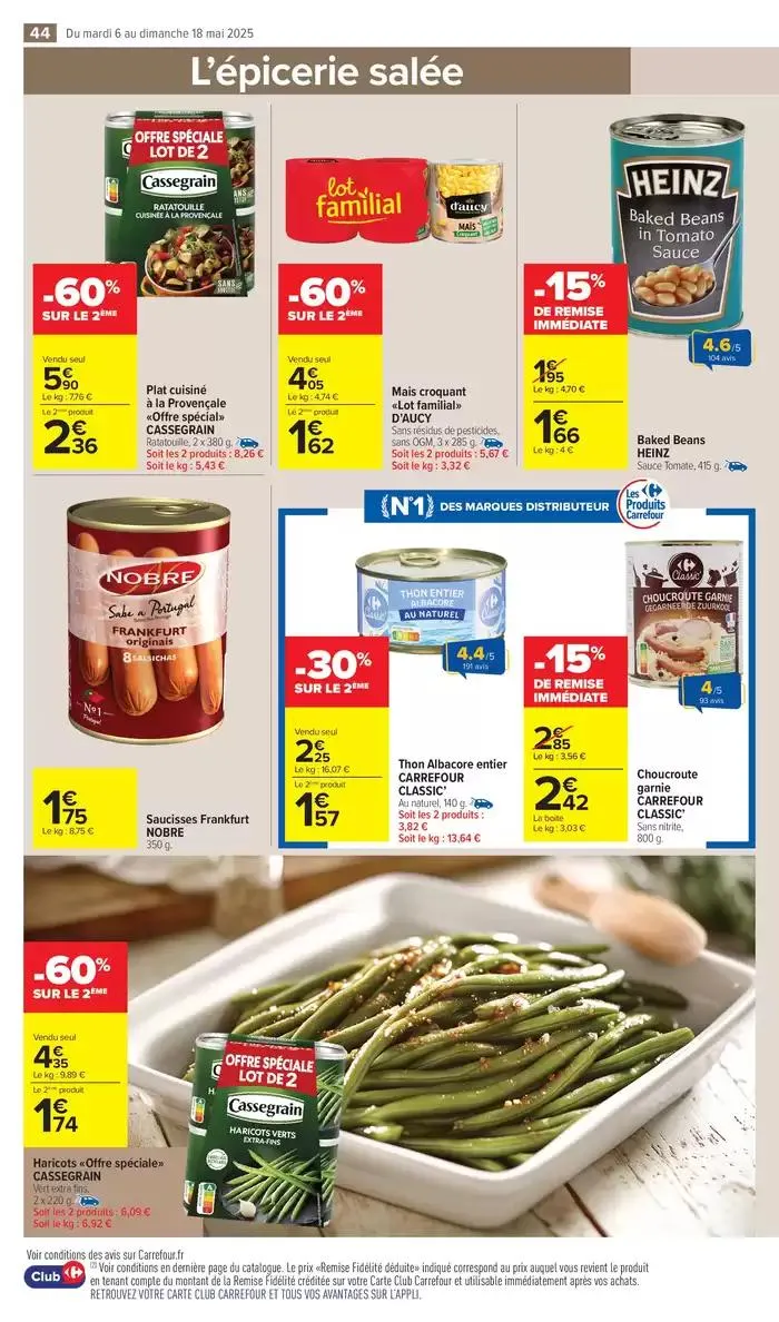 LE GOÛT ÇA SE FÊTE du 6 mai au 18 mai 2025 - Catalogue page 46