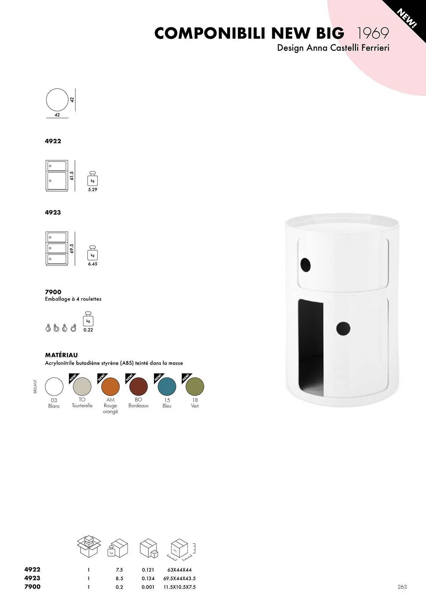 Catalogue Kartell du 4 février au 31 décembre 2026 - Catalogue page 265