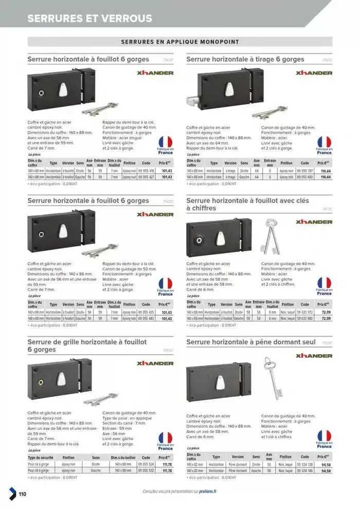 Catalogue général du 11 mars au 31 décembre 2025 - Catalogue page 112