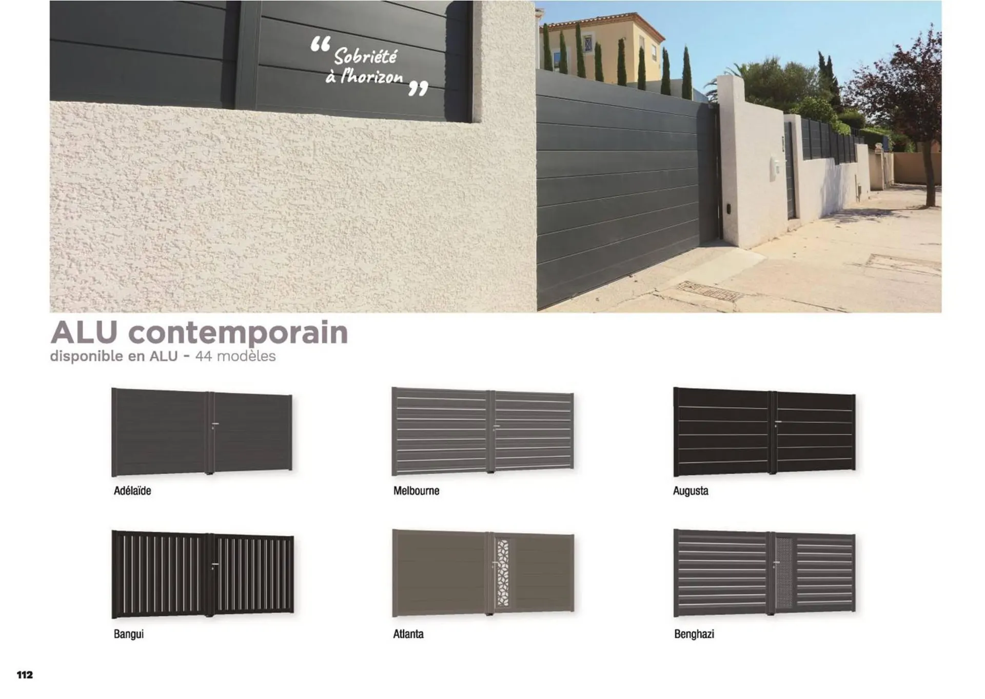 Catalogue Art & Fenêtres du 29 août au 31 décembre 2023 - Catalogue page 112