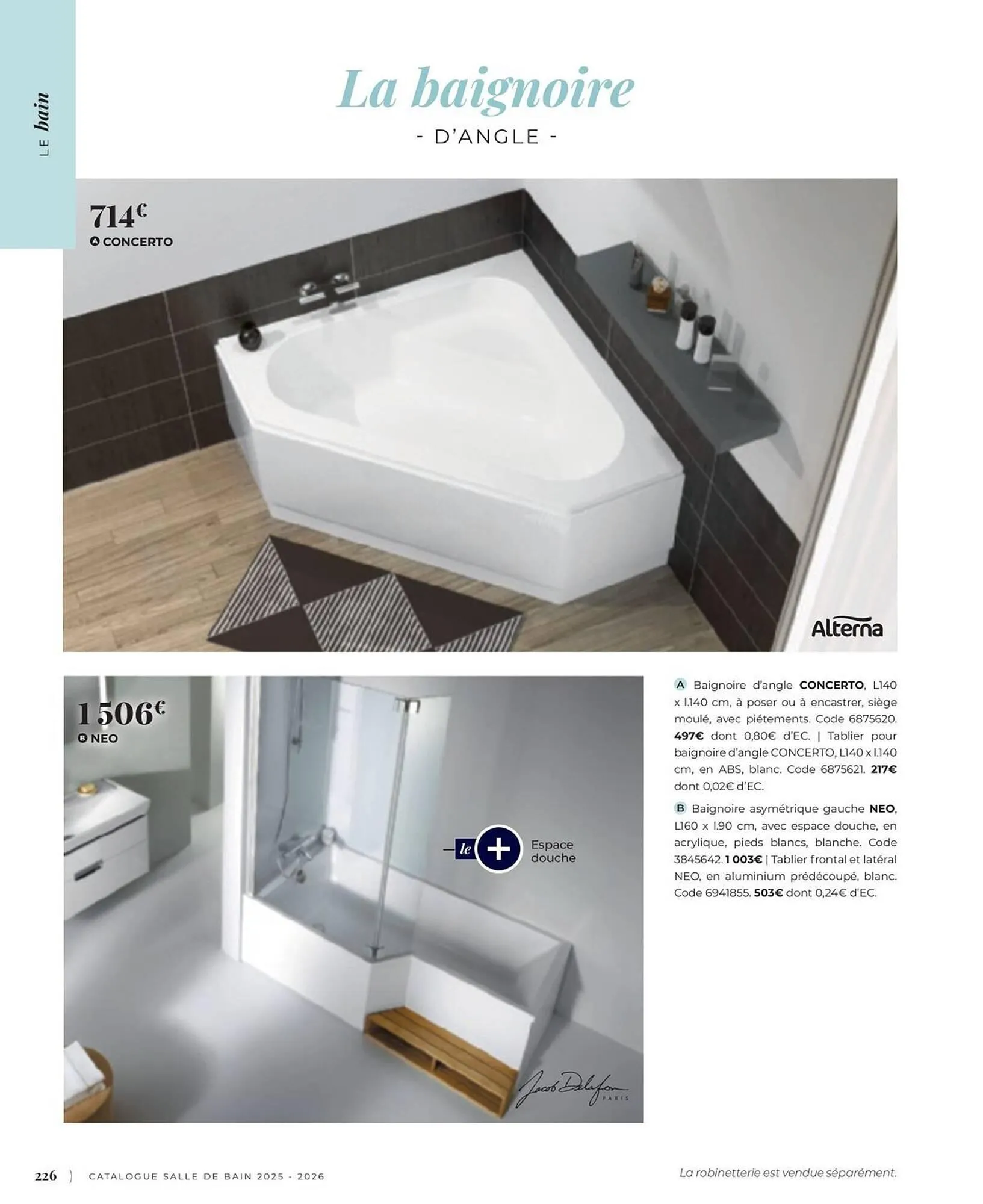 Catalogue Cedeo du 3 juin au 31 décembre 2025 - Catalogue page 226