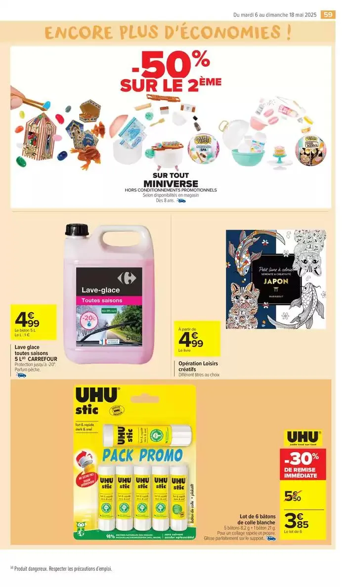 LE GOÛT ÇA SE FÊTE du 6 mai au 18 mai 2025 - Catalogue page 61