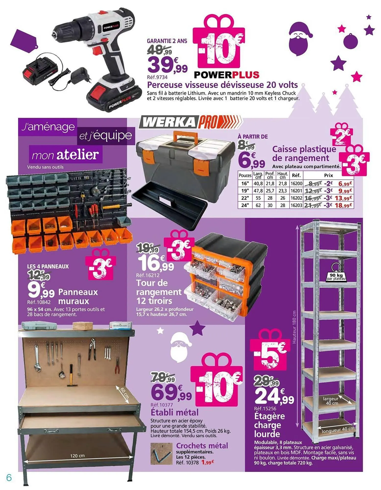 Catalogue Provence Outillage du 24 novembre au 21 décembre 2025 - Catalogue page 6