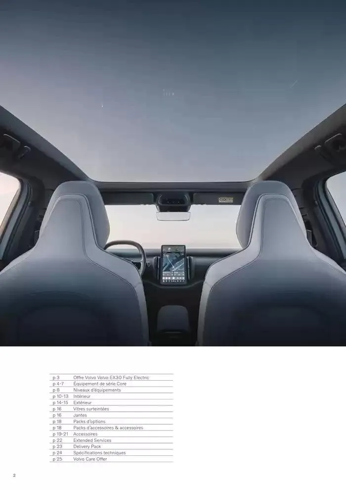 VOLVO EX30 FULLY ELECTRIC du 7 janvier au 31 décembre 2025 - Catalogue page 2