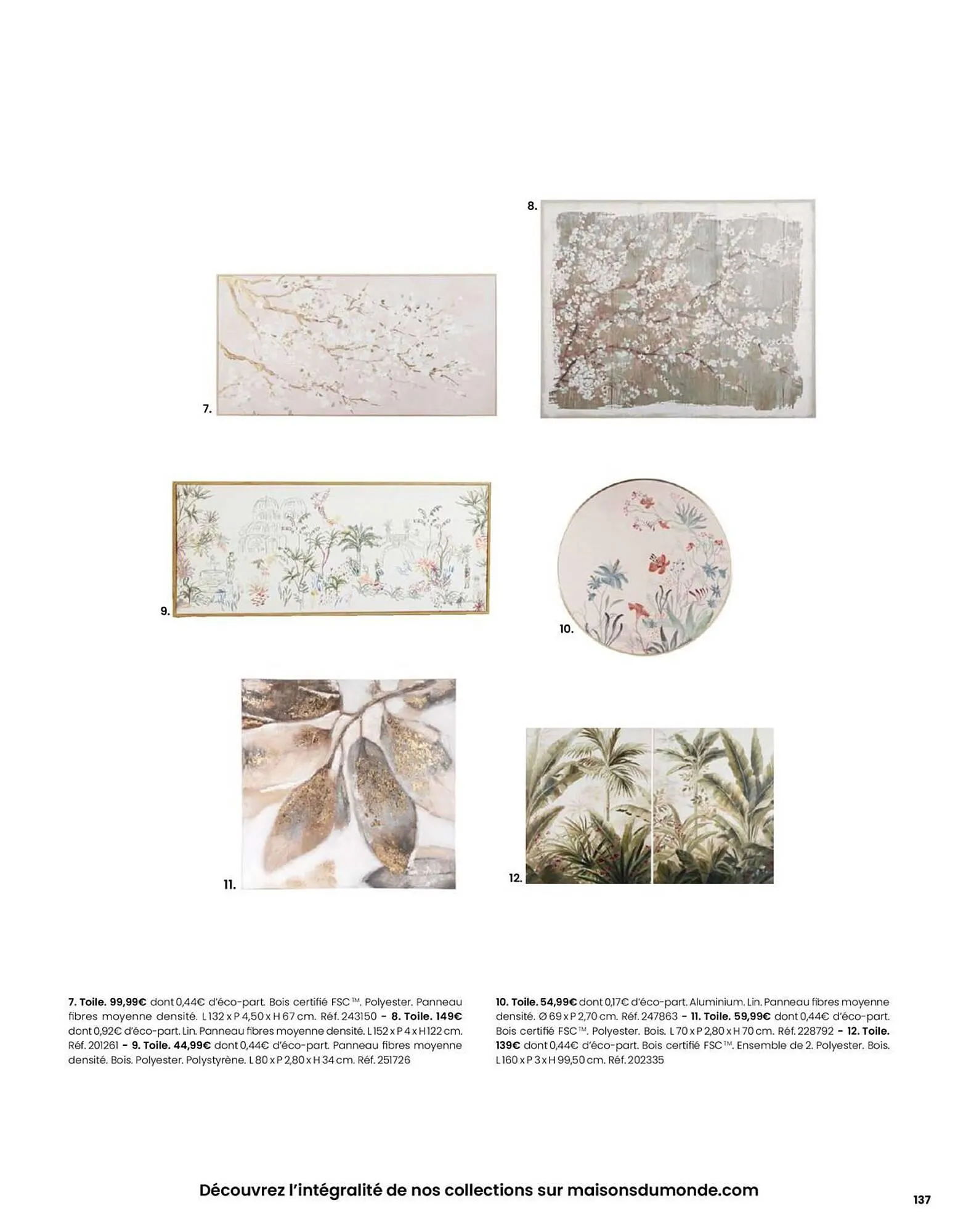 Catalogue Maisons du Monde du 1 mars au 31 août 2026 - Catalogue page 137