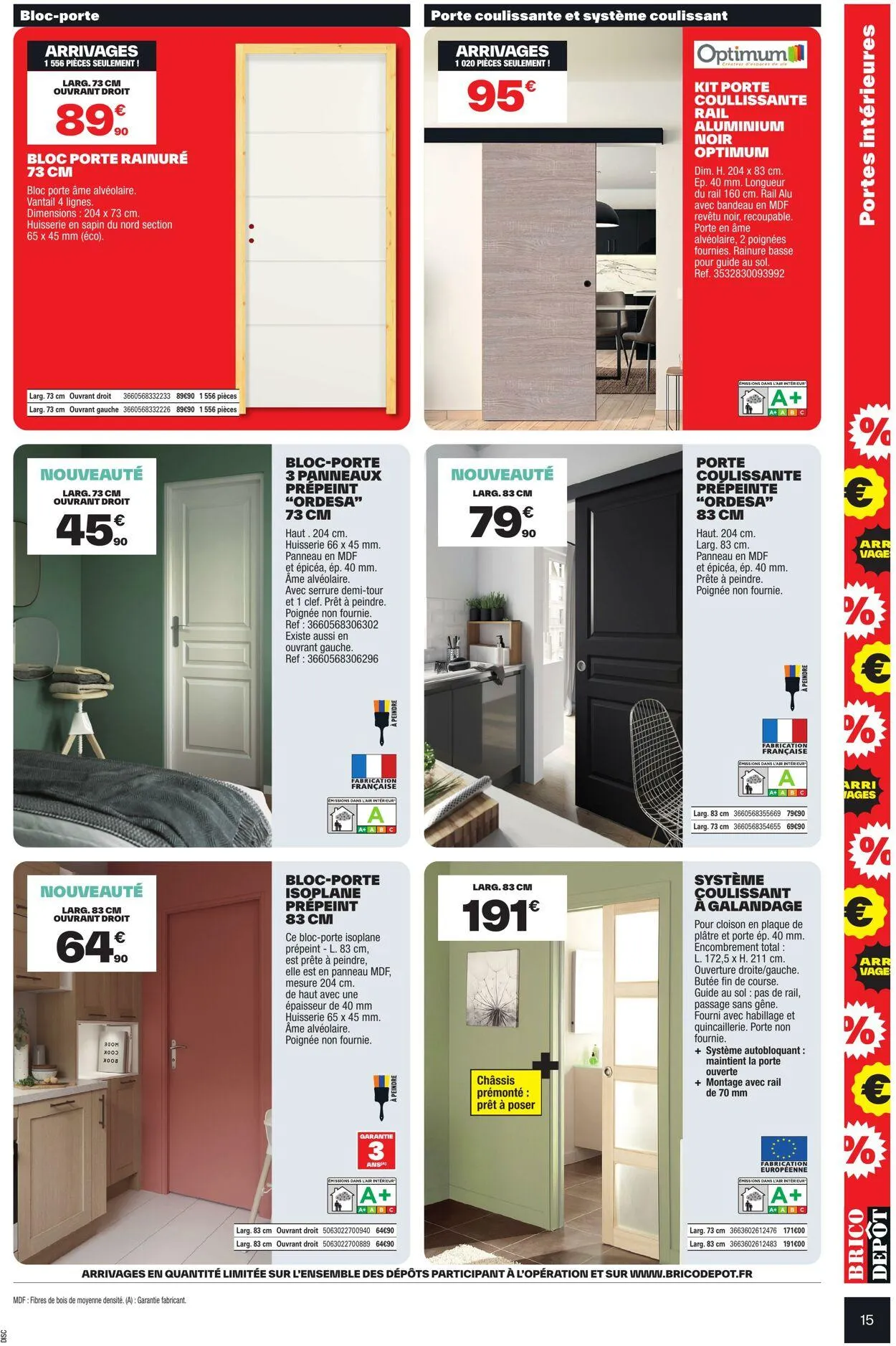 Brico Dépôt Catalogue actuel du 23 octobre au 6 novembre 2025 - Catalogue page 15