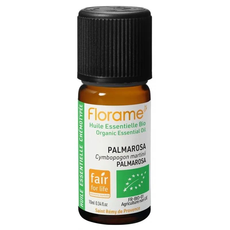 Huile Essentielle de Palmarosa Biologique FFL