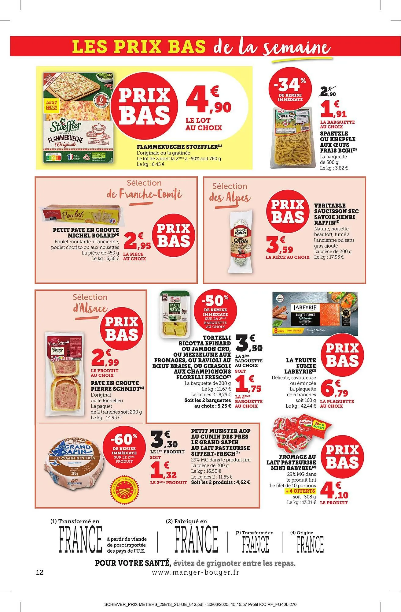 Catalogue Bi1 du 22 juillet au 27 juillet 2025 - Catalogue page 12