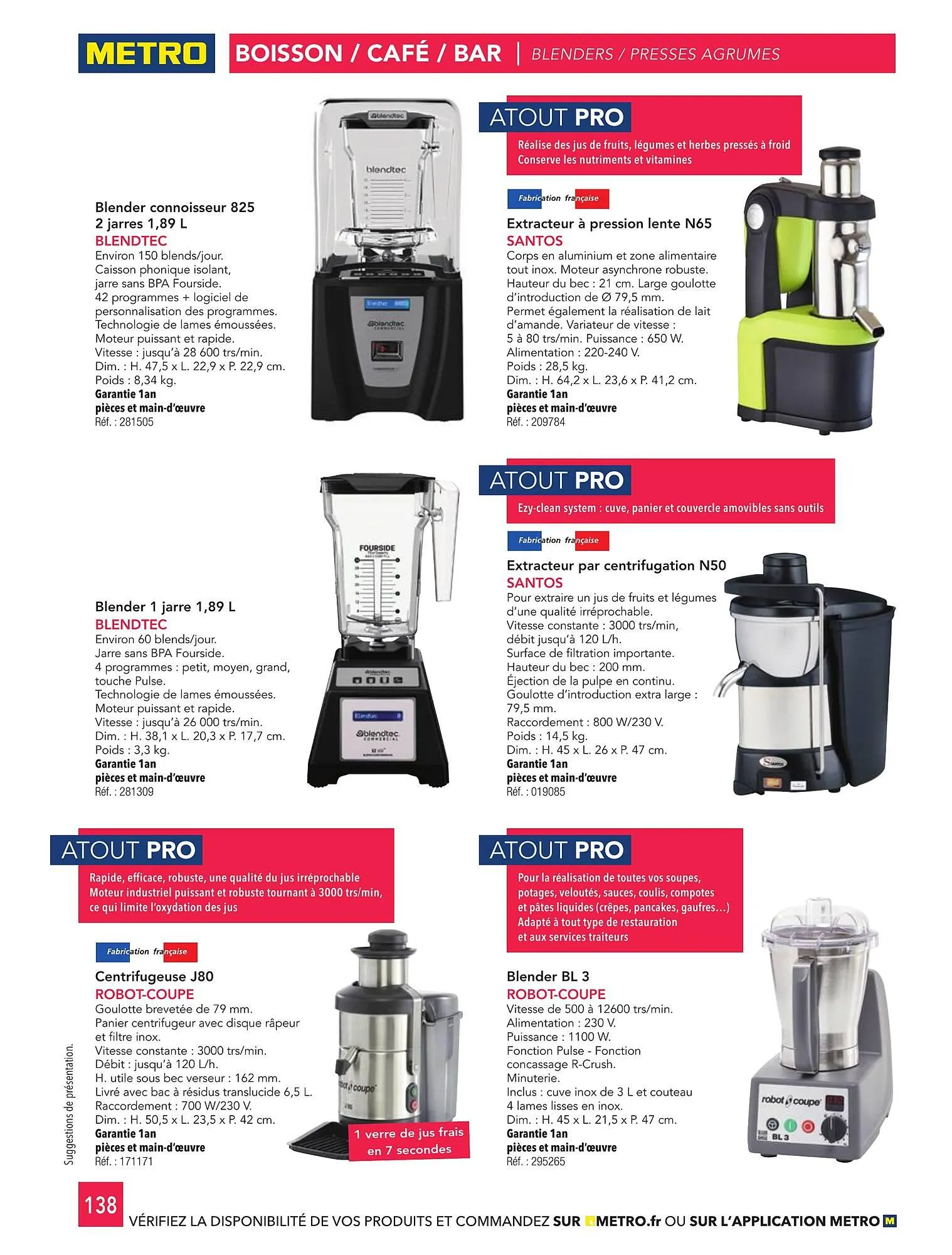 Catalogue METRO du 1 janvier au 31 décembre 2026 - Catalogue page 138