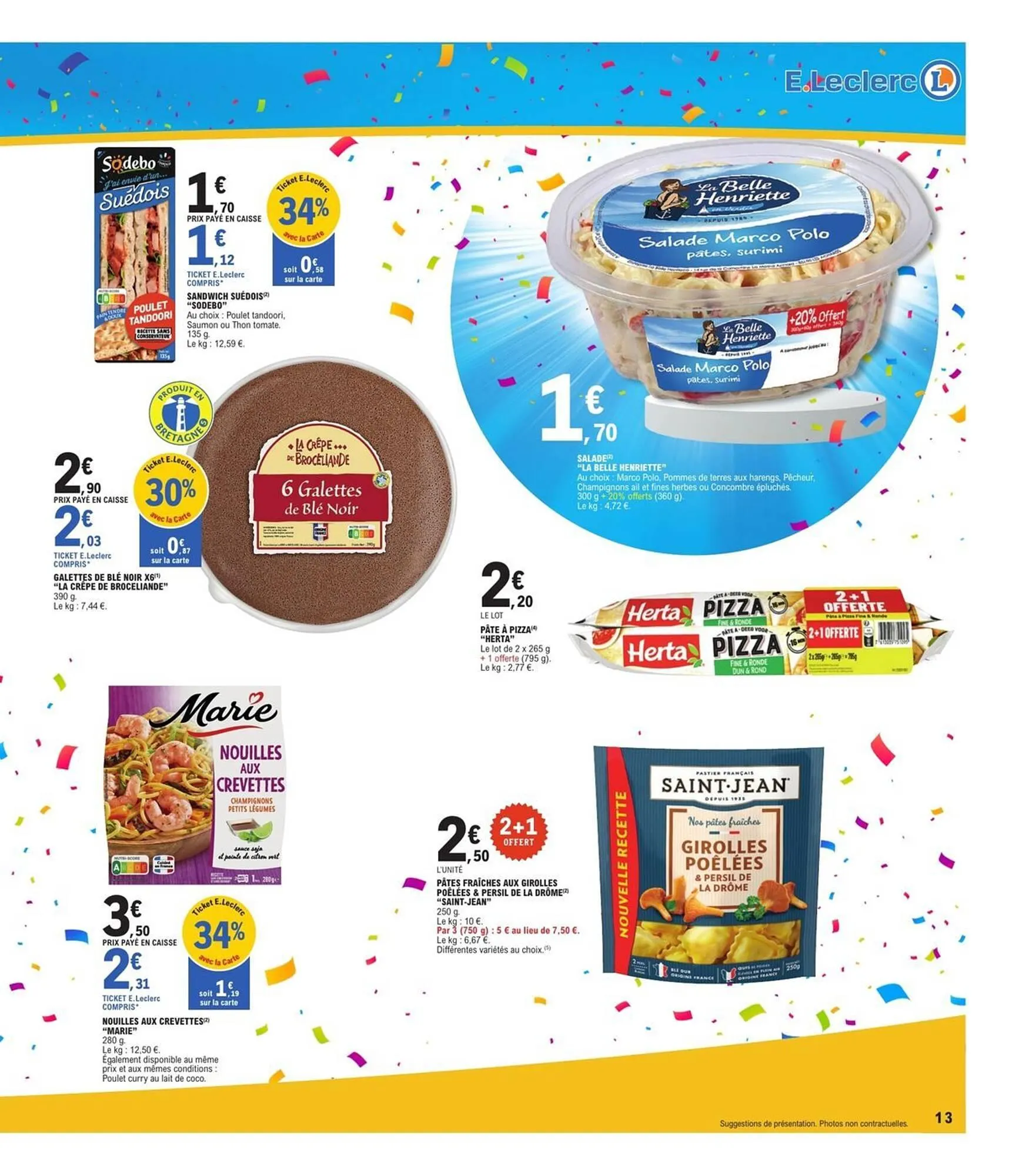 Catalogue E.Leclerc du 7 octobre au 18 octobre 2025 - Catalogue page 13