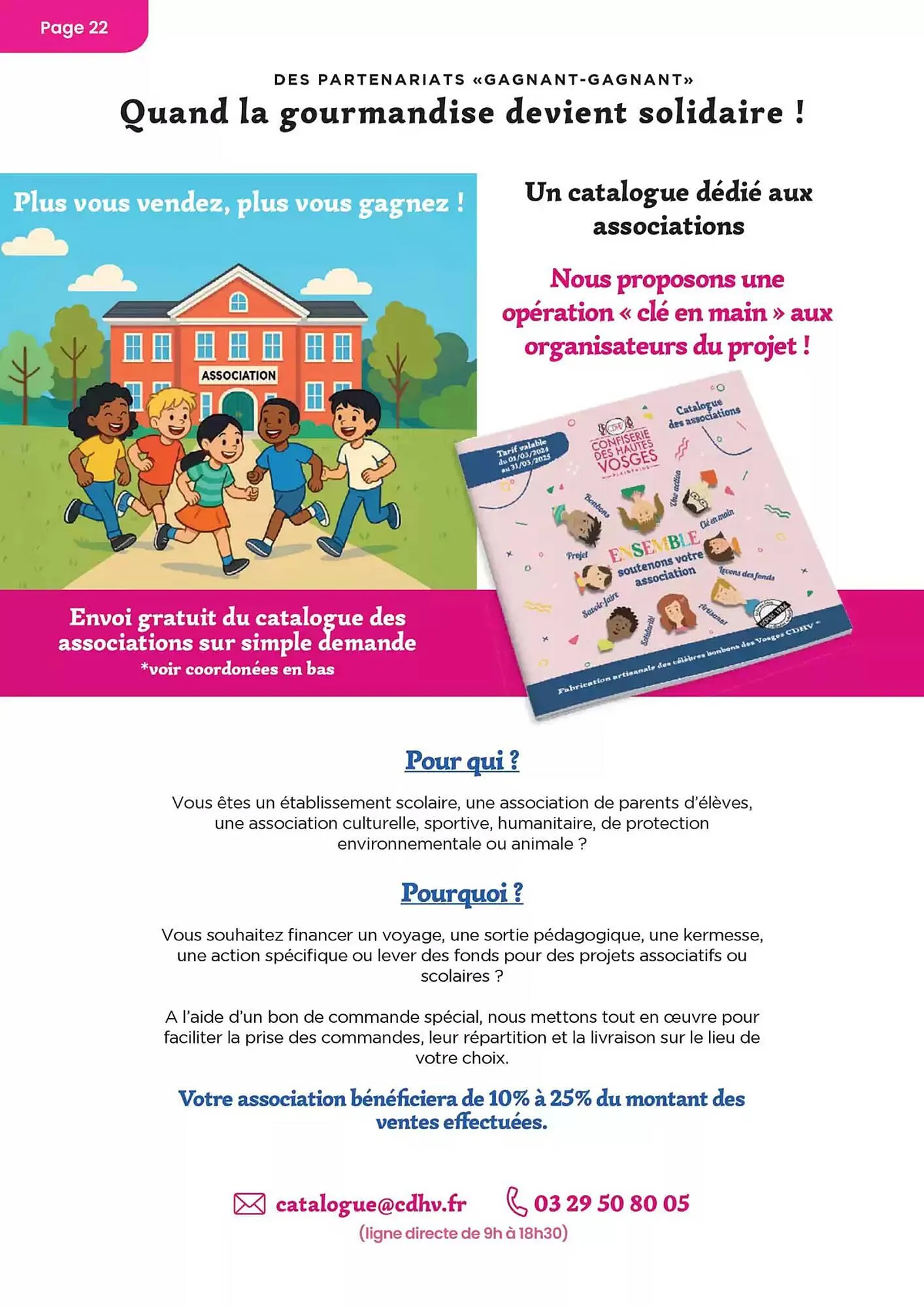 Catalogue Confiserie des Hautes Vosges du 20 mai au 31 décembre 2025 - Catalogue page 22