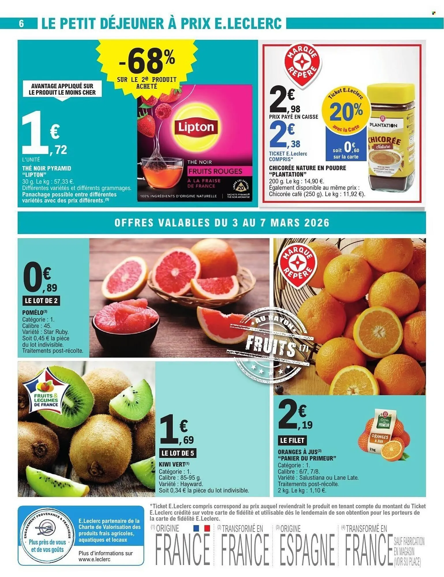 Catalogue E.Leclerc du 3 mars au 14 mars 2026 - Catalogue page 6