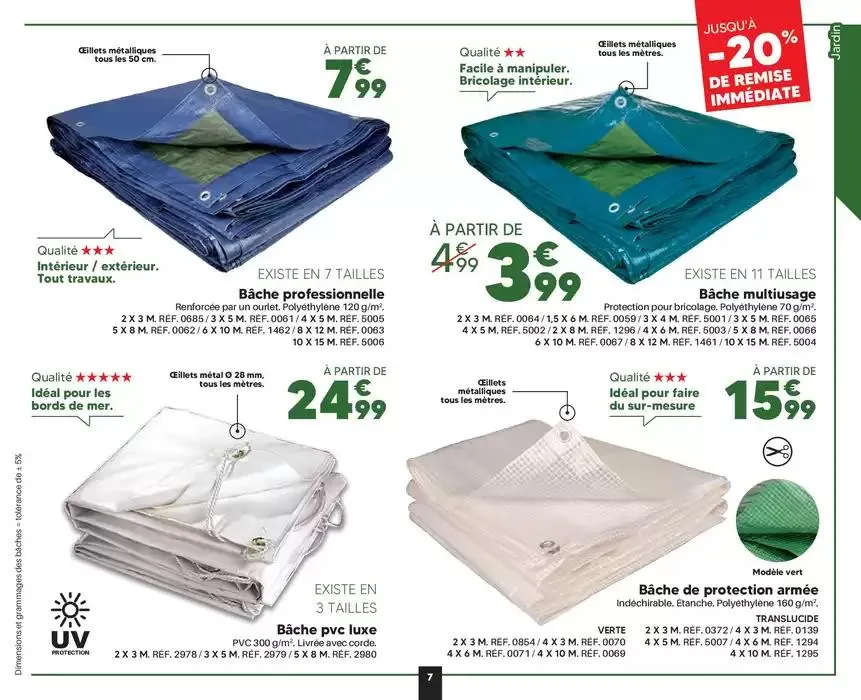 PRINTEMPS/ÉTÉ 2025 du 1 mars au 30 septembre 2025 - Catalogue page 7