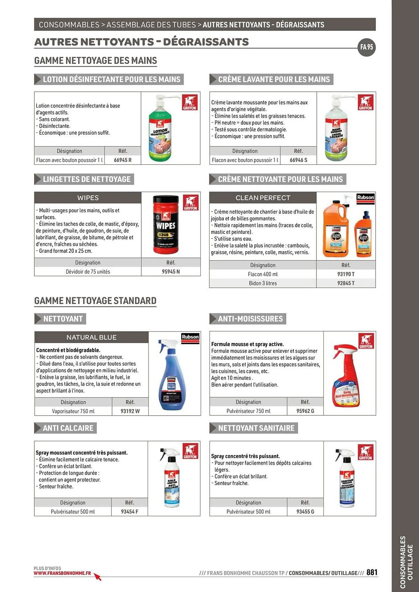 Catalogue Chausson Matériaux du 24 septembre au 31 décembre 2025 - Catalogue page 881