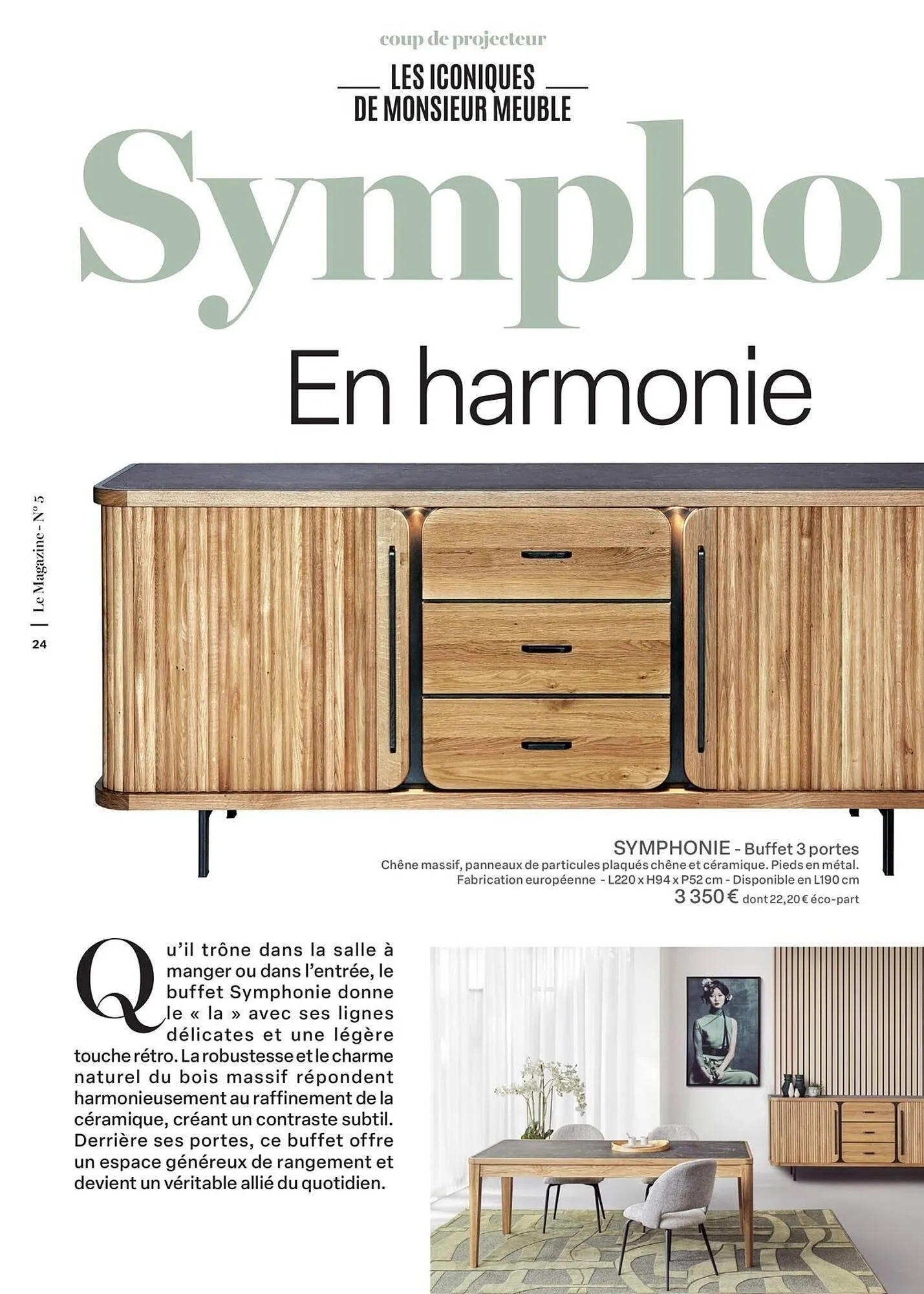 Catalogue monsieur meuble du 16 septembre au 31 mai 2026 - Catalogue page 24