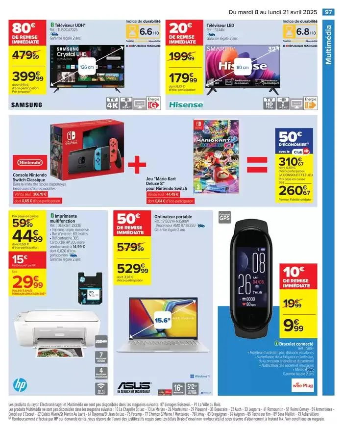 JOYEUSES PÂQUES & MEILLEURS PRIX du 8 avril au 21 avril 2025 - Catalogue page 99