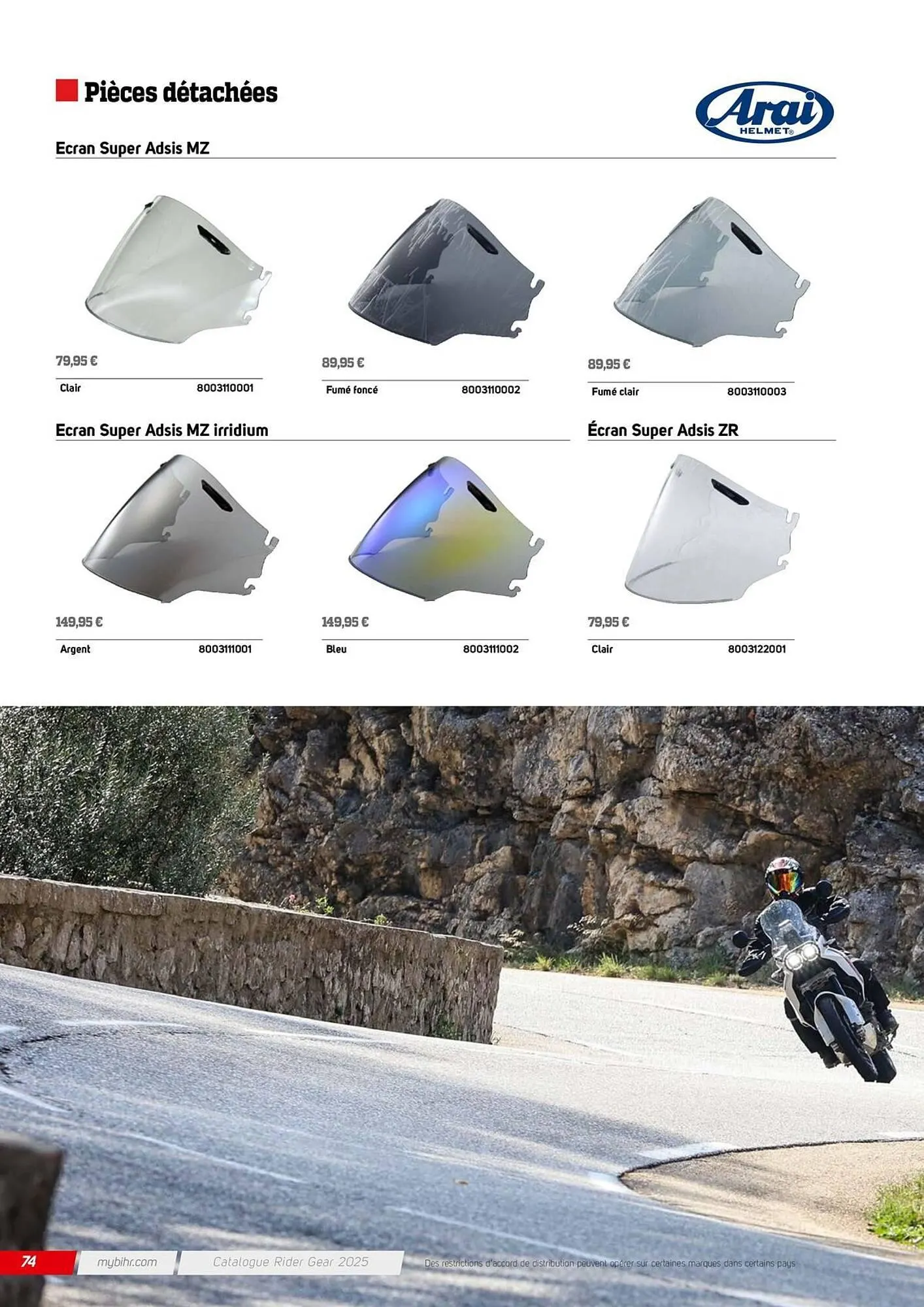 Catalogue Bihr du 12 décembre au 31 décembre 2025 - Catalogue page 74