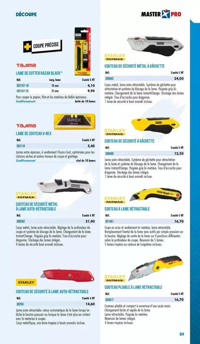 Essentiel Industrie 2025 du 3 janvier au 31 décembre 2025 - Catalogue page 61