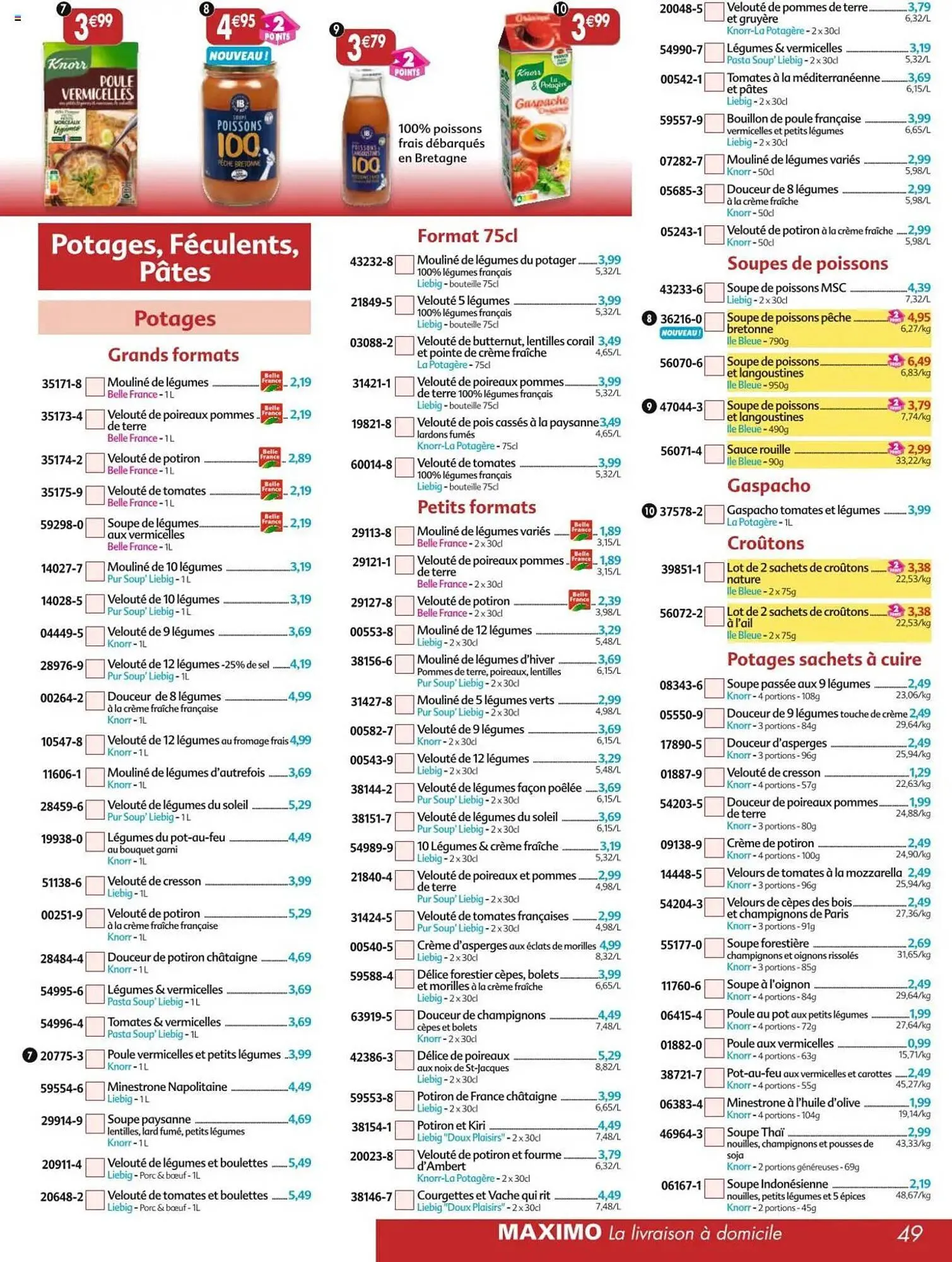 Catalogue Maximo du 12 mai au 8 juin 2025 - Catalogue page 49
