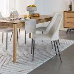 Chaise en tissu FLORE