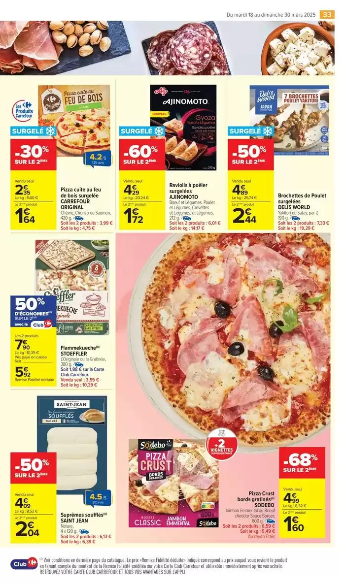 APÉRITIF DINATOIRE du 18 mars au 30 mars 2025 - Catalogue page 35