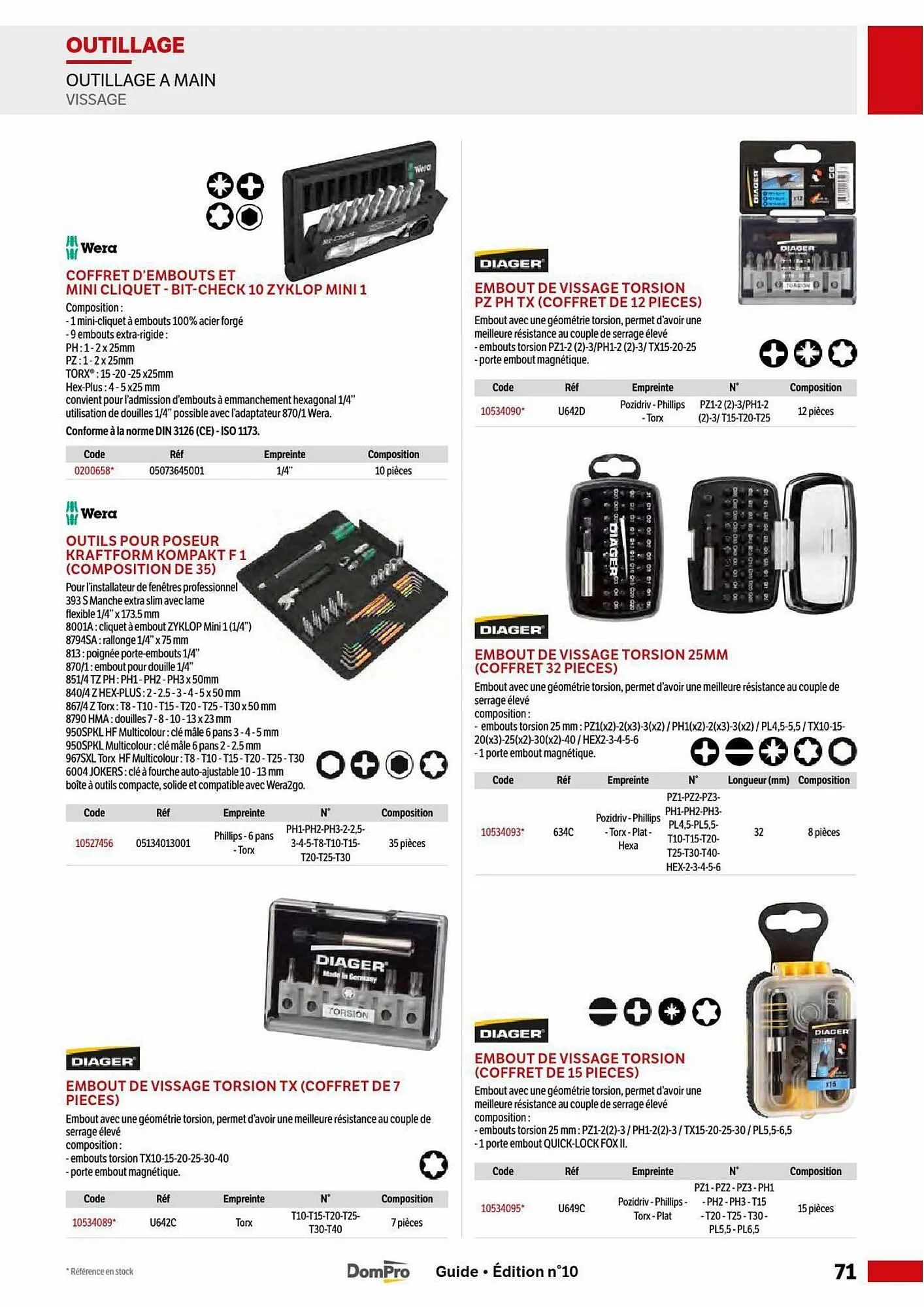 DomPro Catalogue du 5 mai au 30 août 2025 - Catalogue page 59