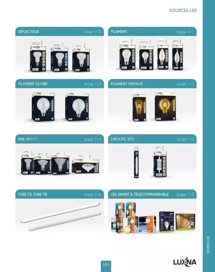 LUXNA 2025 du 1 janvier au 31 décembre 2026 - Catalogue page 103