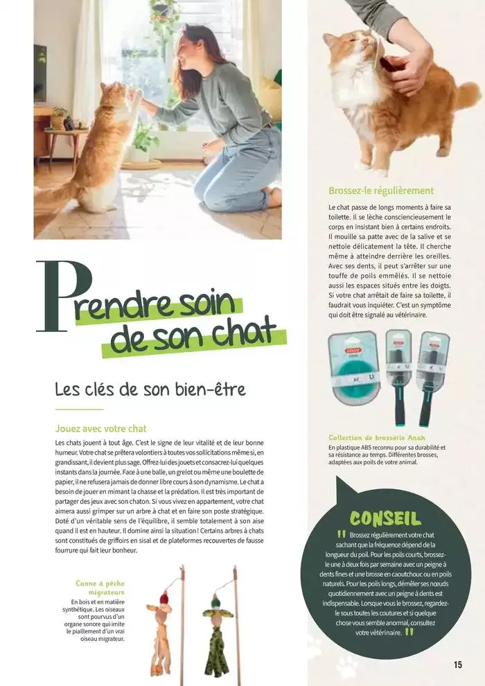 Le guide CHIENS & CHATS du 30 avril au 31 décembre 2025 - Catalogue page 15