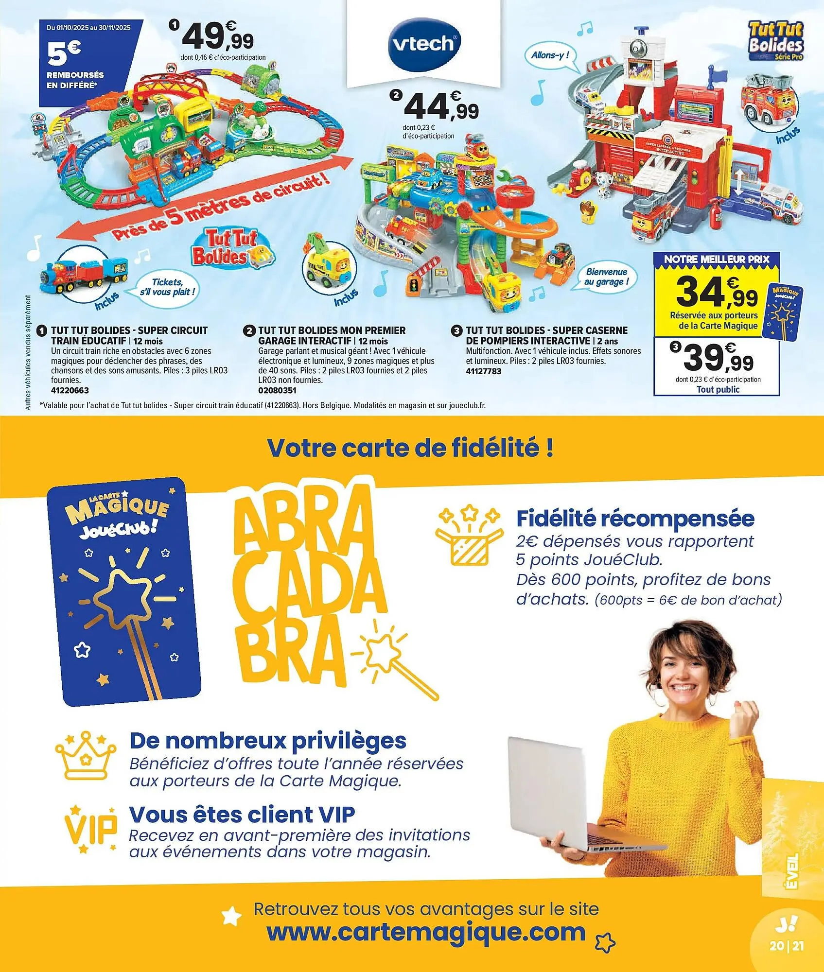 Catalogue JouéClub du 7 octobre au 7 décembre 2025 - Catalogue page 21