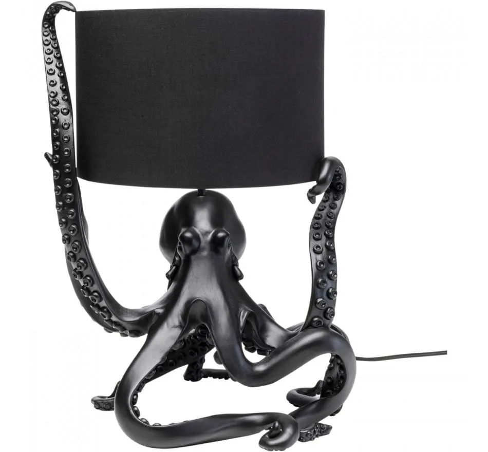 Lampe pieuvre noire Kare Design