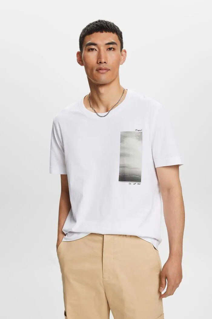 T-shirt à imprimé en coton biologique