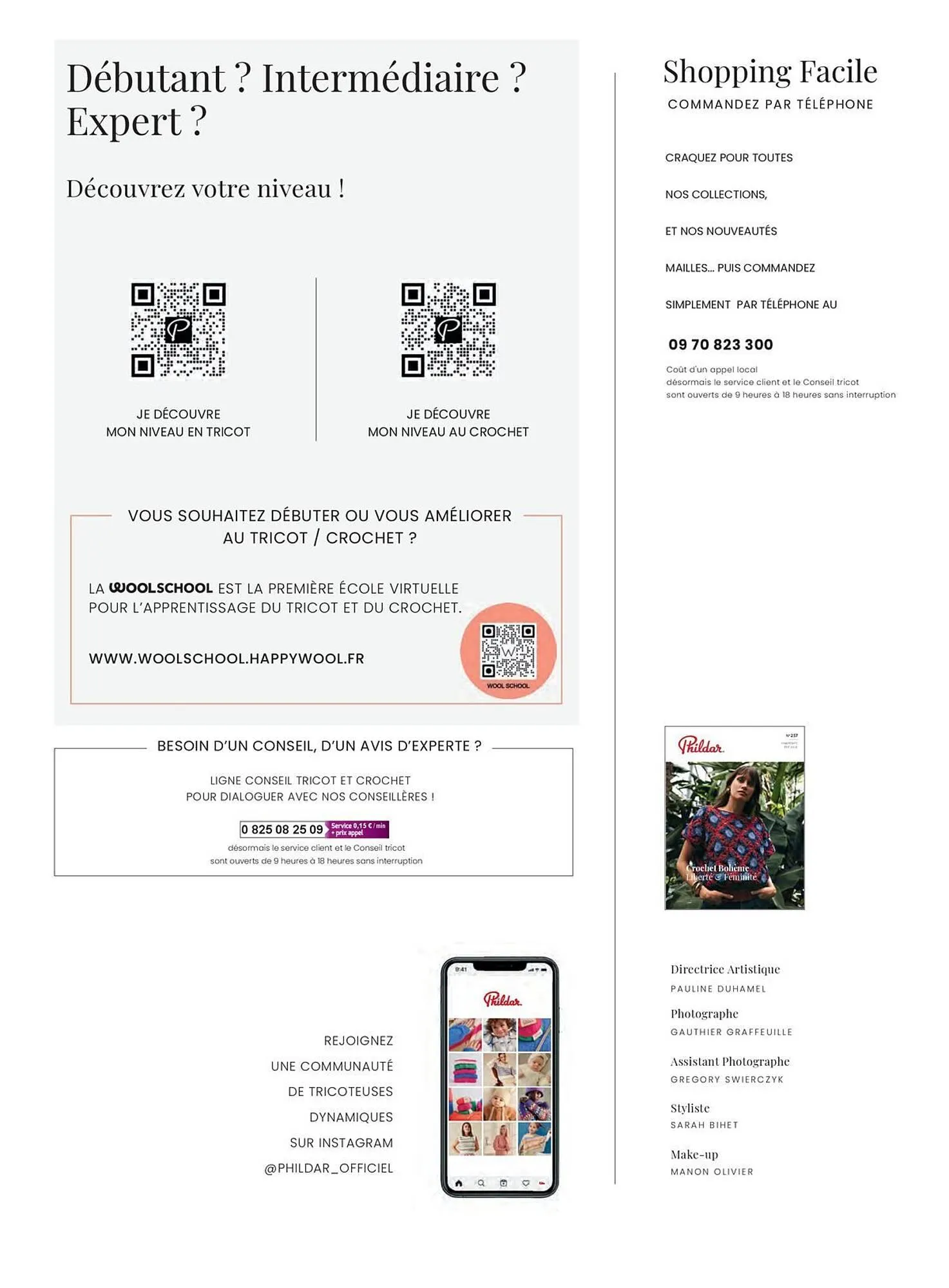 Catalogue Phildar du 27 mars au 31 août 2025 - Catalogue page 52