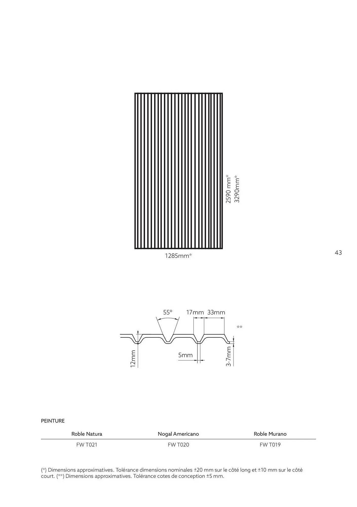 Catalogue Porcelanosa du 27 juin au 31 décembre 2025 - Catalogue page 43