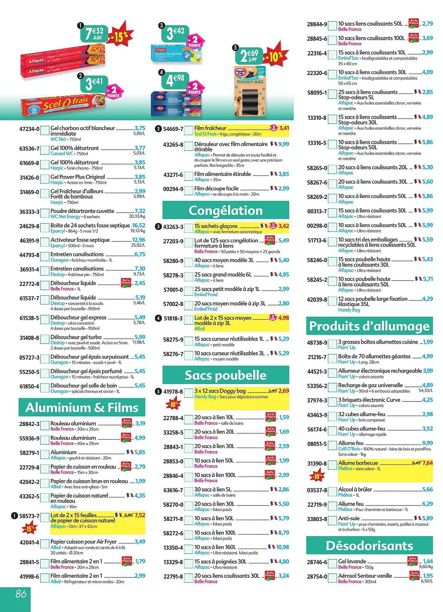 Catalogue Maximo du 30 mars au 23 avril 2026 - Catalogue page 86