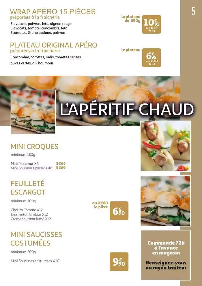 Auchan : Le traiteur d'ENGLOS du 9 avril au 31 août 2025 - Catalogue page 5