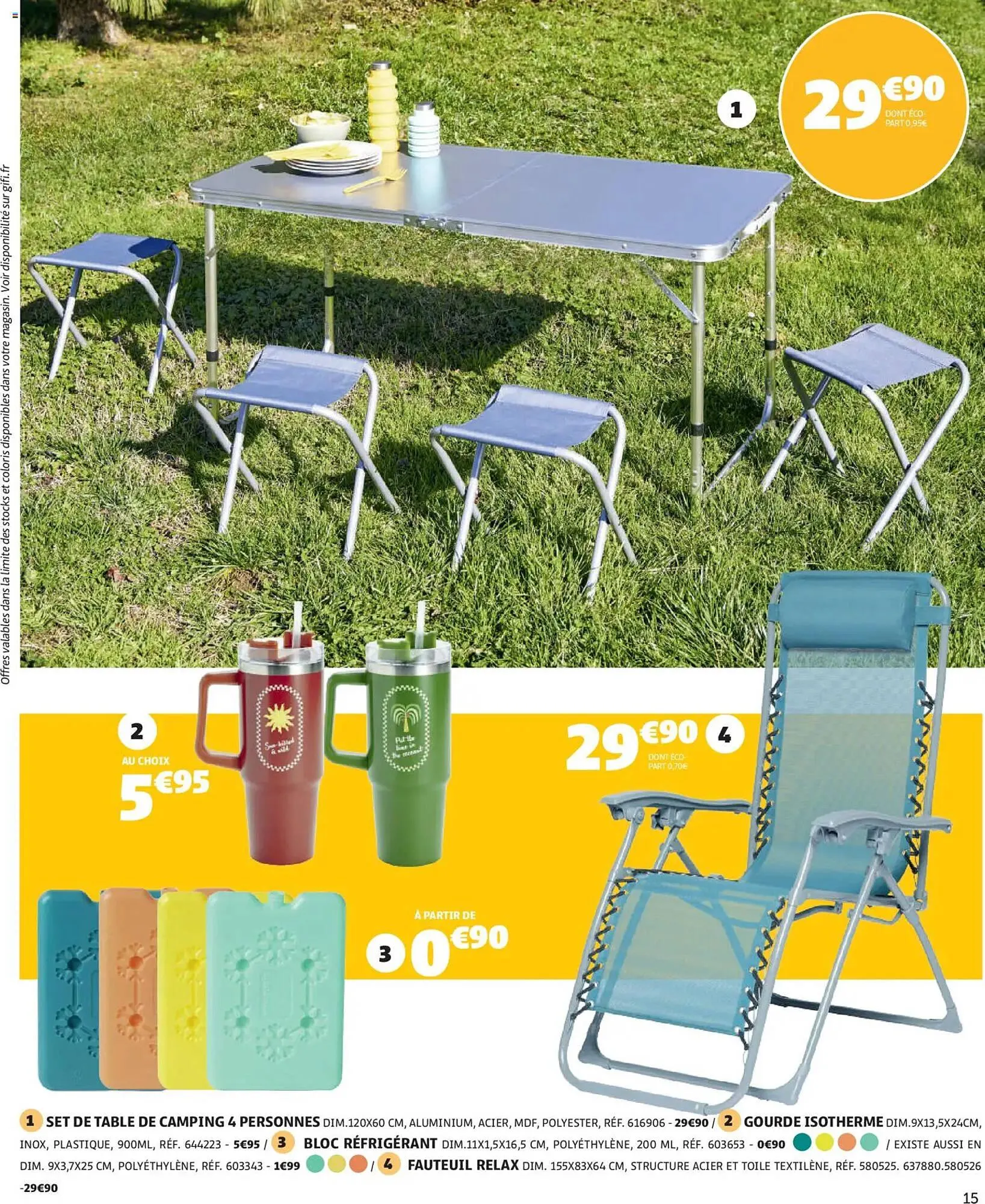 Catalogue Gifi du 28 avril au 11 mai 2026 - Catalogue page 15