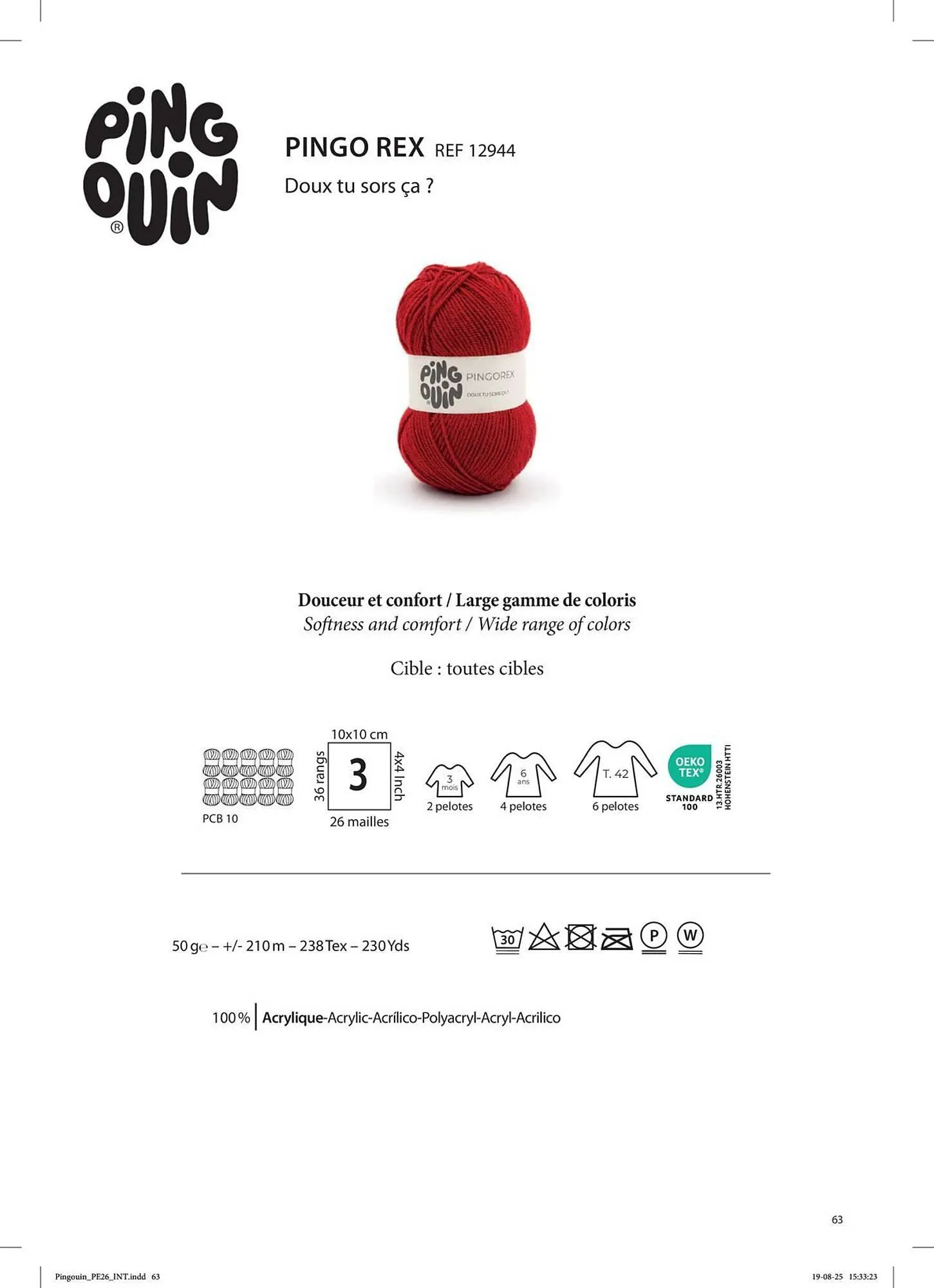 Catalogue Phildar du 2 mars au 31 août 2026 - Catalogue page 65