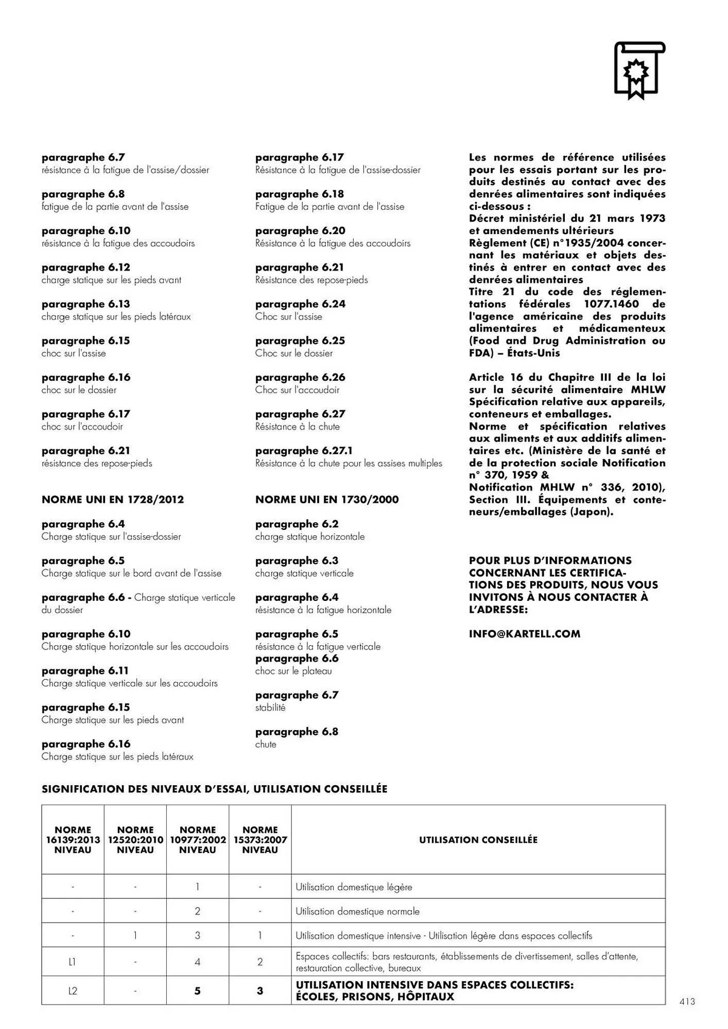 Catalogue Kartell du 4 février au 31 décembre 2026 - Catalogue page 415