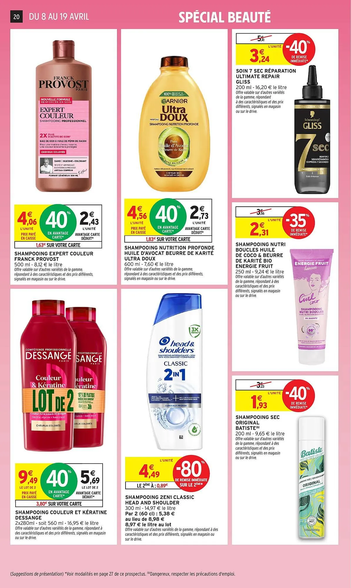 Catalogue Intermarché du 8 avril au 19 avril 2026 - Catalogue page 20