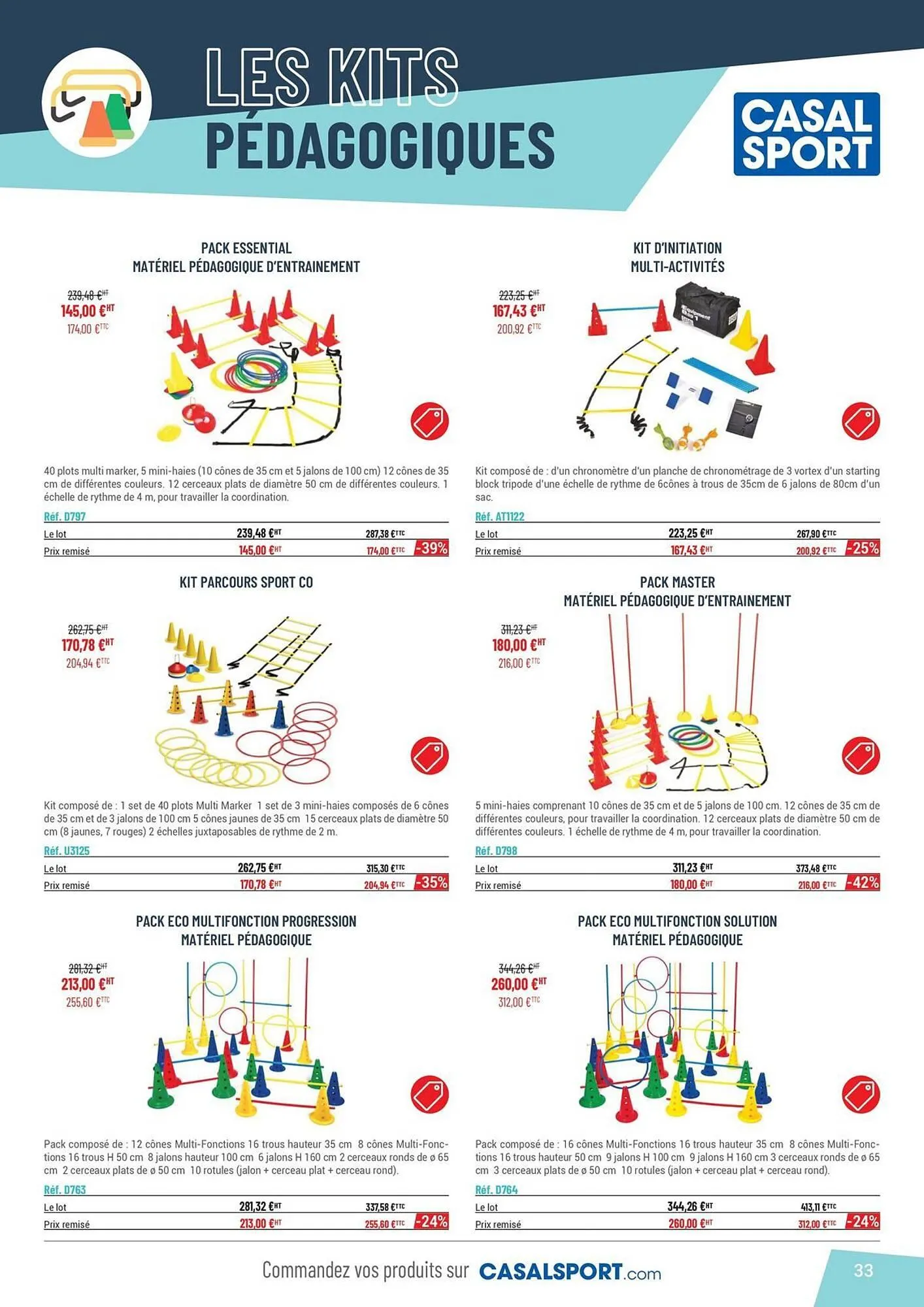 Catalogue Casal Sport du 30 avril au 31 décembre 2025 - Catalogue page 33